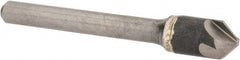 Hertel - 3/8" Head Diam, 1/4" Shank Diam, 4 Flute 90° Solid Carbide Countersink - Americas Industrial Supply