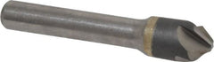 Hertel - 1/2" Head Diam, 3/8" Shank Diam, 4 Flute 90° Solid Carbide Countersink - Americas Industrial Supply