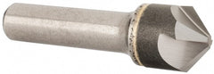 Hertel - 3/4" Head Diam, 1/2" Shank Diam, 4 Flute 100° Solid Carbide Countersink - Americas Industrial Supply