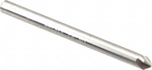 Hertel - 1/8" Head Diam, 1/8" Shank Diam, 4 Flute 82° Solid Carbide Countersink - Americas Industrial Supply
