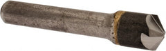 Hertel - 1/2" Head Diam, 3/8" Shank Diam, 4 Flute 120° Solid Carbide Countersink - Americas Industrial Supply