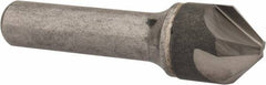 Hertel - 3/4" Head Diam, 1/2" Shank Diam, 4 Flute 90° Solid Carbide Countersink - Americas Industrial Supply
