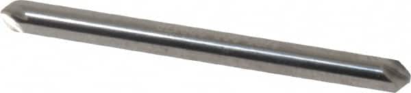 Hertel - 1/8" Head Diam, 1/8" Shank Diam, 6 Flute 90° Solid Carbide Countersink - Americas Industrial Supply