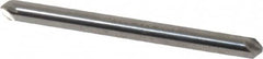 Hertel - 1/8" Head Diam, 1/8" Shank Diam, 6 Flute 90° Solid Carbide Countersink - Americas Industrial Supply