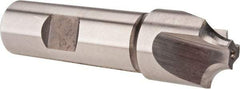 Hertel - 1/4" Radius, 7/8" Mill Diam, 3 Flute Cobalt Corner Rounding End Mill - Single End, Uncoated, 3-1/4" OAL, 3/4" Shank Diam - Americas Industrial Supply