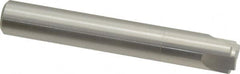 Hertel - 1/32" Radius, 3/8" Mill Diam, 3 Flute Cobalt Corner Rounding End Mill - Single End, Uncoated, 2-1/2" OAL, 3/8" Shank Diam - Americas Industrial Supply