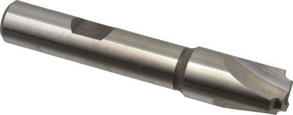 Hertel - 1/16" Radius, 7/16" Mill Diam, 3 Flute Cobalt Corner Rounding End Mill - Single End, Uncoated, 2-1/2" OAL, 3/8" Shank Diam - Americas Industrial Supply