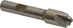 Hertel - 3/32" Radius, 1/2" Mill Diam, 3 Flute Cobalt Corner Rounding End Mill - Single End, Uncoated, 2-1/2" OAL, 3/8" Shank Diam - Americas Industrial Supply