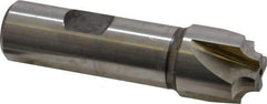 Hertel - 3/16" Radius, 7/8" Mill Diam, 4 Flute Cobalt Corner Rounding End Mill - Single End, Uncoated, 3-1/8" OAL, 3/4" Shank Diam - Americas Industrial Supply