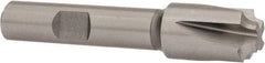 Hertel - 3/32" Radius, 1/2" Mill Diam, 4 Flute Cobalt Corner Rounding End Mill - Single End, Uncoated, 2-1/2" OAL, 3/8" Shank Diam - Americas Industrial Supply