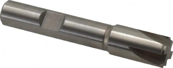 Hertel - 1/32" Radius, 7/16" Mill Diam, 4 Flute Cobalt Corner Rounding End Mill - Single End, Uncoated, 2-1/2" OAL, 3/8" Shank Diam - Americas Industrial Supply