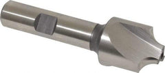 Hertel - 1/4" Radius, 7/8" Mill Diam, 3 Flute Cobalt Corner Rounding End Mill - Single End, Uncoated, 3" OAL, 1/2" Shank Diam - Americas Industrial Supply