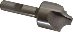 Hertel - 13/32" Radius, 1-1/4" Mill Diam, 3 Flute Cobalt Corner Rounding End Mill - Single End, Uncoated, 3-1/2" OAL, 1/2" Shank Diam - Americas Industrial Supply
