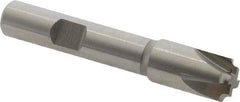 Hertel - 1/16" Radius, 7/16" Mill Diam, 4 Flute Cobalt Corner Rounding End Mill - Single End, Uncoated, 2-1/2" OAL, 3/8" Shank Diam - Americas Industrial Supply