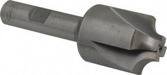 Hertel - 5/16" Radius, 1-1/8" Mill Diam, 4 Flute Cobalt Corner Rounding End Mill - Single End, Uncoated, 3-1/4" OAL, 1/2" Shank Diam - Americas Industrial Supply