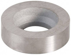 Kennametal - 0.4134" Inscribed Circle, Round S-Clamping Cutting Unit Shim for Indexables - 0.1252" Thick, SKRN Shim Style, Neutral Cut - Americas Industrial Supply