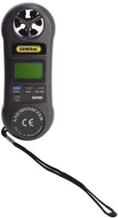 General - 0 to 3,000 Ft./Min Air Airflow Meter - 94°F Max - Americas Industrial Supply