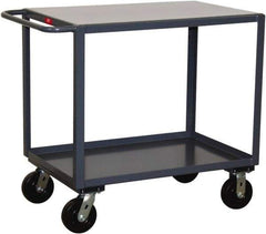 Jamco - 2,000 Lb Capacity, 24" Wide x 48" Long x 36" High Service Cart - 2 Shelf, Steel - Americas Industrial Supply