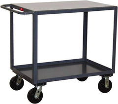 Jamco - 2,000 Lb Capacity, 30" Wide x 60" Long x 36" High Service Cart - 2 Shelf, Steel - Americas Industrial Supply