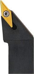 Seco - SVLB, Left Hand Cut, 95° Lead Angle, 25mm Shank Height x 25mm Shank Width, Neutral Rake Indexable Turning Toolholder - 150mm OAL, VB..1604.., VCG..1604.. Insert Compatibility, Series Screw Lock - Americas Industrial Supply