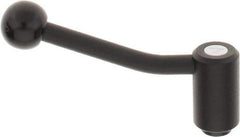 KIPP - M8 x 1.25, 0.94" Hub Diam, Steel Heavy Duty Adjustable Tension Lever with Internal Thread - 3.46" OAL, 2.3" High, 0.55" Hole Depth - Americas Industrial Supply