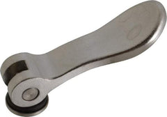 KIPP - 5/16-18, 0.94" Hub Diam, Stainless Steel Adjustable Clamping Handle - Americas Industrial Supply