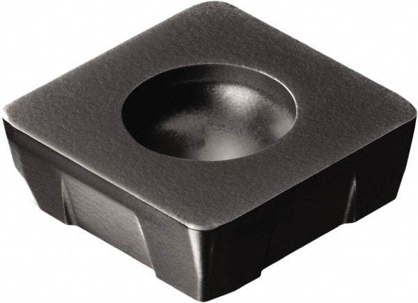 Sandvik Coromant - R210140512 KM Grade 3040 Carbide Milling Insert - TiCN/Al2O3 Finish, 3/16" Thick, 14.5mm Inscribed Circle, 1mm Corner Radius - Americas Industrial Supply