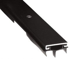 Pemko - Door Bottom Shoe Sweeps & Seal - Vinyl, 11/16" High, Dark Bronze Anodized Aluminum Coated - Americas Industrial Supply