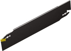 Sandvik Coromant - 1.256" Blade Height, 0.0886" Blade Width, 5-29/32" OAL, Neutral Cut, Double End Indexable Cut-Off Blade - 2.165" Max Depth of Cut, Corocut 1-2 Series - Americas Industrial Supply