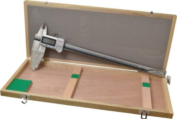 Mitutoyo - 0 to 300mm Range, 0.01mm Resolution, IP67 Electronic Caliper - Stainless Steel with 90mm Stainless Steel Jaws, 0.03mm Accuracy, SPC Output - Americas Industrial Supply