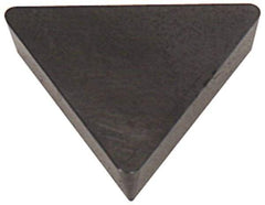Tungaloy - TPG323 Grade LX11 Ceramic Turning Insert - TiN Finish, 60° Triangle, 3/8" Inscr Circle, 1/8" Thick, 3/64" Corner Radius - Americas Industrial Supply