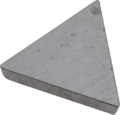 Value Collection - TPGN321 Grade A2 Ceramic Turning Insert - TiC Finish, 60° Triangle, 3/8" Inscr Circle, 1/8" Thick, 1/64" Corner Radius - Americas Industrial Supply