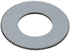 Made in USA - 1-1/2" Diam x 0.02" Blade Thickness, 1/2" Arbor Hole Diam, 130 Teeth, Solid Carbide, Jeweler's Saw - Uncoated - Americas Industrial Supply