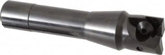 Value Collection - 1-1/4" Cut Diam, 0.656" Max Depth of Cut, 5-37/64" OAL, Indexable Square Shoulder End Mill - TPC 32..., TPG 32., TPU 32. Inserts, R8 - Americas Industrial Supply