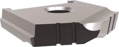 Allied Machine and Engineering - 1-1/32" Diam x 3/16" Thick, Seat Code A, 130° Included Angle Spade Drill Insert - TiAlN Coated, High Speed Steel, Series A - Americas Industrial Supply
