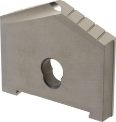 Allied Machine and Engineering - 3" Diam x 7/16" Thick, Seat Code E, 130° Included Angle Spade Drill Insert - Uncoated Powdered Metal, Powdered Metal, Series E - Americas Industrial Supply