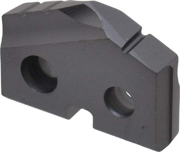 Allied Machine and Engineering - 49/64" Diam x 5/32" Thick, Seat Code 1, 132° Included Angle Spade Drill Insert - TiAlN Coated, High Speed Steel, Series T-A - Americas Industrial Supply
