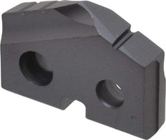 Allied Machine and Engineering - 49/64" Diam x 5/32" Thick, Seat Code 1, 132° Included Angle Spade Drill Insert - TiAlN Coated, High Speed Steel, Series T-A - Americas Industrial Supply