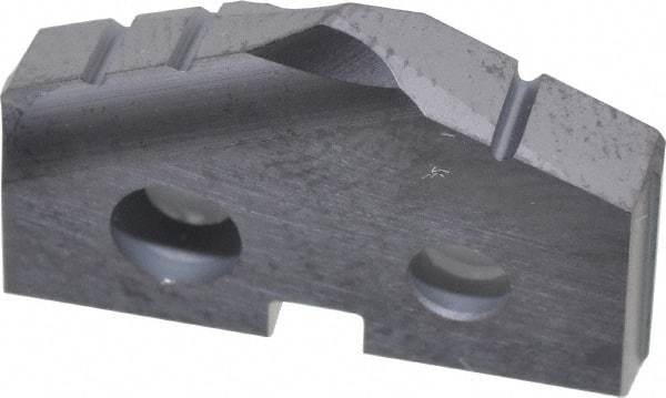 Allied Machine and Engineering - 55/64" Diam x 5/32" Thick, Seat Code 1, 132° Included Angle Spade Drill Insert - TiAlN Coated, High Speed Steel, Series T-A - Americas Industrial Supply