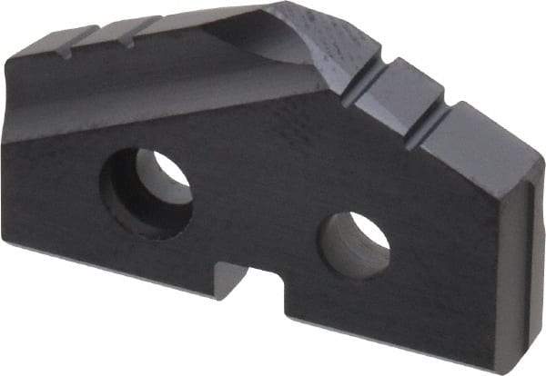 Allied Machine and Engineering - 15/16" Diam x 5/32" Thick, Seat Code 1, 132° Included Angle Spade Drill Insert - TiAlN Coated, High Speed Steel, Series T-A - Americas Industrial Supply