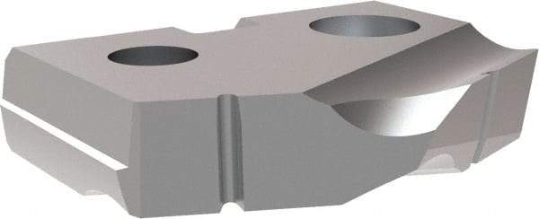 Allied Machine and Engineering - 7/8" Diam x 5/32" Thick, Seat Code 1, 132° Included Angle Spade Drill Insert - TiCN Coated, High Speed Steel, Series T-A - Americas Industrial Supply