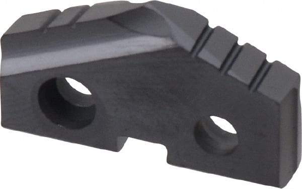 Allied Machine and Engineering - 1-3/32" Diam x 3/16" Thick, Seat Code 2, 132° Included Angle Spade Drill Insert - TiAlN Coated, High Speed Steel, Series T-A - Americas Industrial Supply