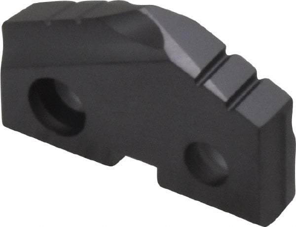 Allied Machine and Engineering - 1-1/64" Diam x 3/16" Thick, Seat Code 2, 132° Included Angle Spade Drill Insert - TiAlN Coated, High Speed Steel, Series T-A - Americas Industrial Supply