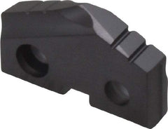 Allied Machine and Engineering - 1-1/64" Diam x 3/16" Thick, Seat Code 2, 132° Included Angle Spade Drill Insert - TiAlN Coated, High Speed Steel, Series T-A - Americas Industrial Supply
