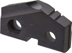 Allied Machine and Engineering - 1-3/64" Diam x 3/16" Thick, Seat Code 2, 132° Included Angle Spade Drill Insert - TiAlN Coated, High Speed Steel, Series T-A - Americas Industrial Supply