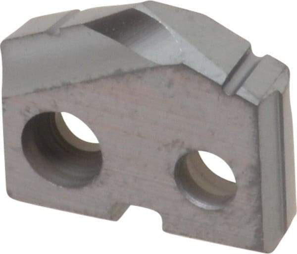 Allied Machine and Engineering - 33/64" Diam x 1/8" Thick, Seat Code 0, 132° Included Angle Spade Drill Insert - TiCN Coated, Cobalt, Grade Super Cobalt, Series T-A - Americas Industrial Supply
