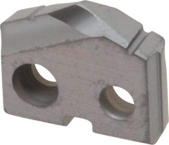 Allied Machine and Engineering - 33/64" Diam x 1/8" Thick, Seat Code 0, 132° Included Angle Spade Drill Insert - TiCN Coated, Cobalt, Grade Super Cobalt, Series T-A - Americas Industrial Supply