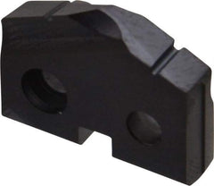 Allied Machine and Engineering - 47/64" Diam x 5/32" Thick, Seat Code 1, 132° Included Angle Spade Drill Insert - TiAlN Coated, Cobalt, Grade Super Cobalt, Series T-A - Americas Industrial Supply