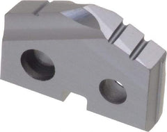 Allied Machine and Engineering - 49/64" Diam x 5/32" Thick, Seat Code 1, 132° Included Angle Spade Drill Insert - TiAlN Coated, Cobalt, Grade Super Cobalt, Series T-A - Americas Industrial Supply
