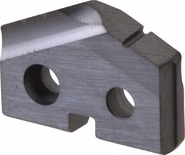 Allied Machine and Engineering - 51/64" Diam x 5/32" Thick, Seat Code 1, 132° Included Angle Spade Drill Insert - TiAlN Coated, Cobalt, Grade Super Cobalt, Series T-A - Americas Industrial Supply